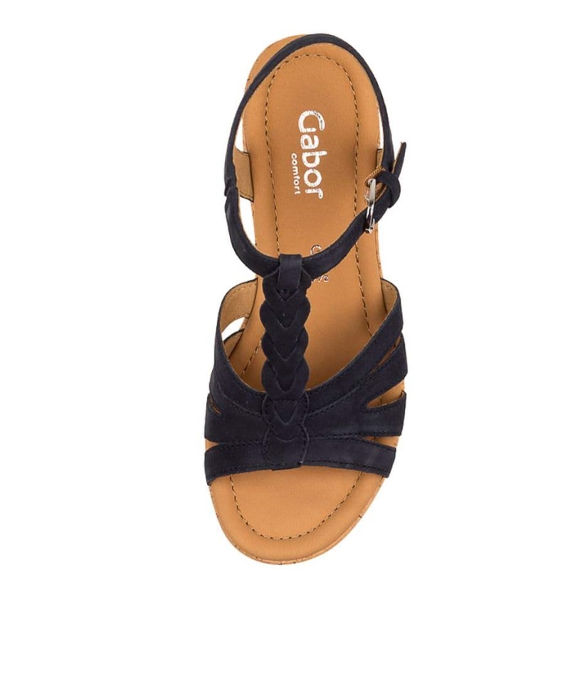 Gabour | Nubuck Exclusif Bleu Rylie